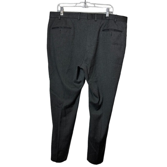 Lauren Ralph Lauren Charcoal Gray Flat Front Classic Fit Men Pants Size 38 X 30 - Picture 5 of 10
